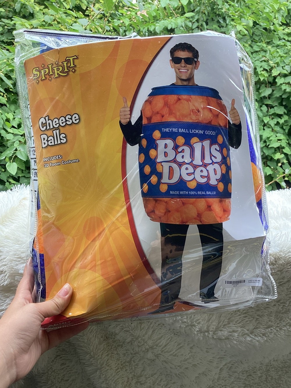 Cheese Balls Costume